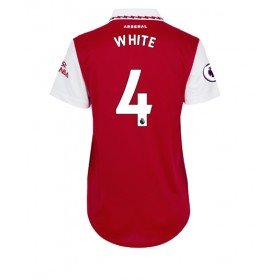 Damen Fußballbekleidung Arsenal Benjamin White #4 Heimtrikot 2022-23 Kurzarm